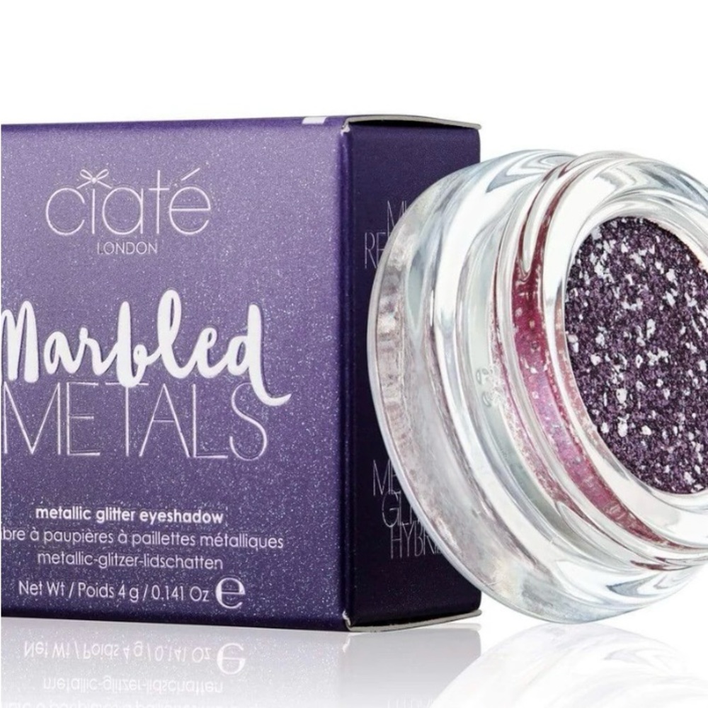 Marbled Metals
Metallic Glitter Eyeshadow